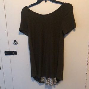 Altar’d State Green short sleeve shirt
